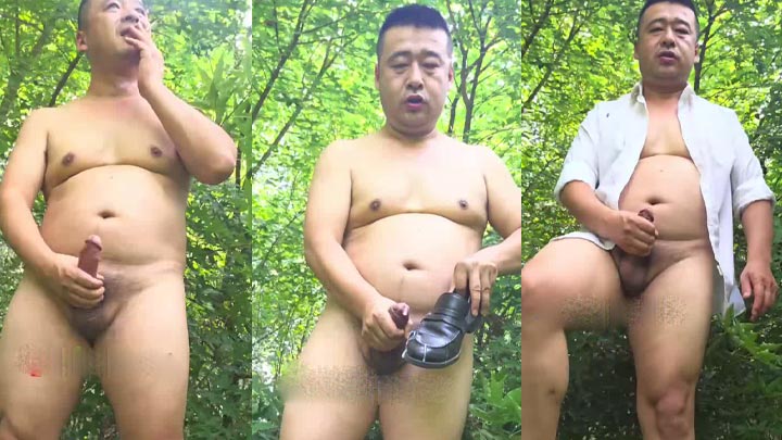 粗口衬衫帅中户外刺激玩射3