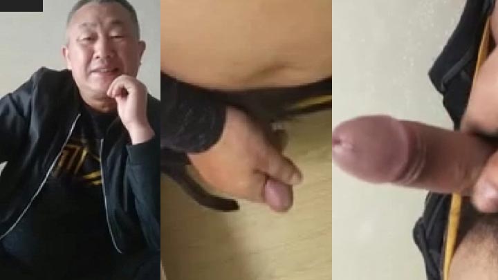 斯文帅气大叔射了一地